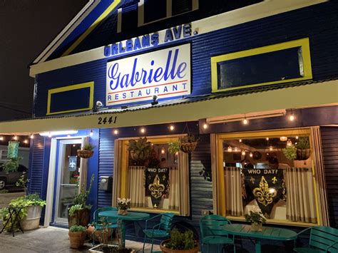 Josh Brasted Food heads to the eager diners, whove been waiting for the return of Gabrielle for 12 years. . Gabrielle new orleans